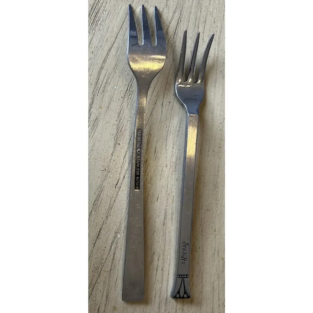 Stainless Steel Replacement Fork Vintage ROGERS & Juniors Korea Japan Lot 2